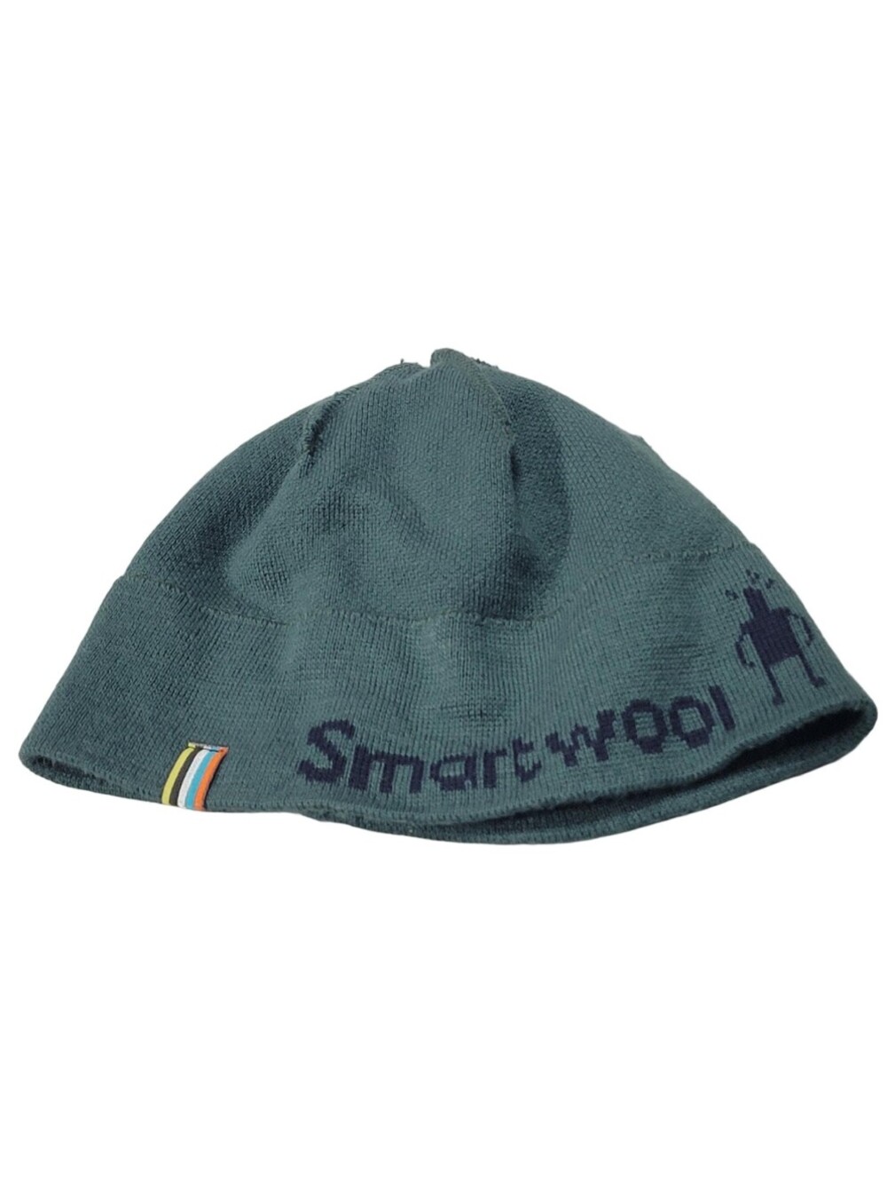 Smartwool Green Beanie Knitted Stocking Hat Cap - Picture 8 of 10
